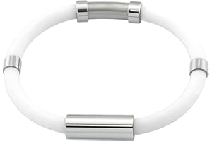 KKPLZZ Pulsera antiestática, Elimina la estática del cuerpo Correa de muñeca,Pulsera deportiva de silicona,Pulsera para el cuidado de la salud,Pulsera de pareja,Invierno Elimina la estática del cuerpo