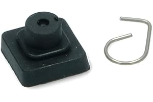 BSSTORE Gommino Soporte Parrilla Antiarañazos Para Encimera, Compatible con Varios Modelos Equivalente A 694010259 764010258