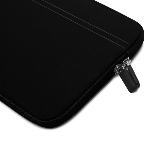 SumacLife schwarz MIcrofiber Microfaser-Hülle Shock Resistant Stoßfest Pouch Notebooktasche für MacBook Pro/Air 33,8 cm (13,3 Zoll) (Black) - 4