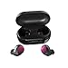 Produktbild HSKB Bluetooth Kopfhörer, Wrieless Sport in Ear Ohrhörer Bluetooth V5.0 IPX5 wasserdichte HiFi Stereo Sound mit Mikrofon Mini Ladebox Noise Cancelling Headset für iPhone für Samsung für Huawei (Pink)