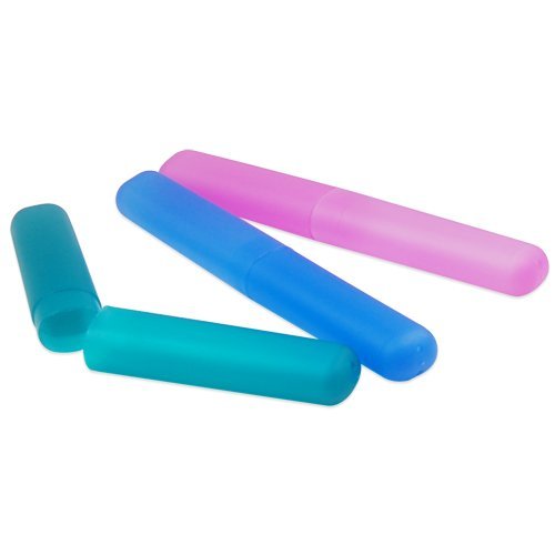 SODIAL(R) 2x Zahnbuerstenhalter fuer Reisen