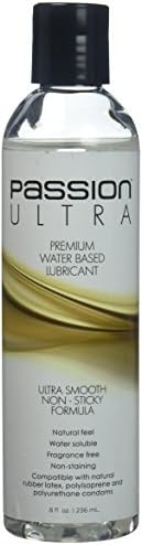 Passion Lubricants 8 oz Ultra Premium Water Based Lube