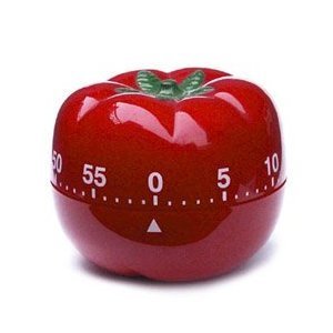 Küchentimer A Form von Tomaten