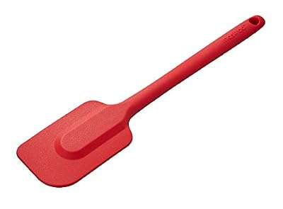 Mastrad F10215 Spatule Silicone Rouge 26,8 x 1,3 x 6 cm