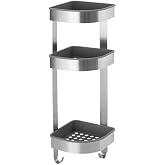 IKEA Banyo Duş Sepeti 19x58 cm Paslanmaz &Ccedil;elik Raf