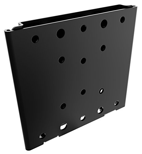 Ricoo Monitorhalterung Wand Flach Universal F0311 Monitor Halterung VESA 100×100 Ultra Slim Aufhängung Wandhalterung für TV LCD LED Wandhalter für PC-Monitor und Fernseher mit ca.33-68cm/13′-27′ // SUPER-SLIM Wandabstand nur 14mm - 8