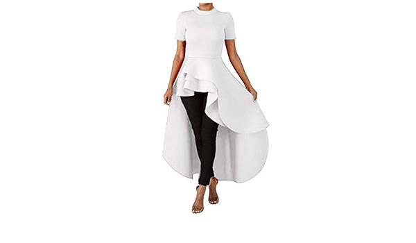 DAY8 Vestiti Donna Elegante Corto Davanti E Lungo Dietro Irregolare Abito  Vintage Donna Cerimonia Vestiti Sera Donna Eleganti Taglie Forti per Festa  Matrimonio : Amazon.it: Abbigliamento