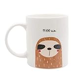 ES UN GRAN REGALO: Cada taza es envuelta individualmente para regalo. Es necesaria para cualquier amante de los perezosos y es un regalo perfecto para mostrar su amor por alguien en cualquier ocasión como Cumpleaños, Navidad, etc. ¡Impresiónelos con esta taza única!