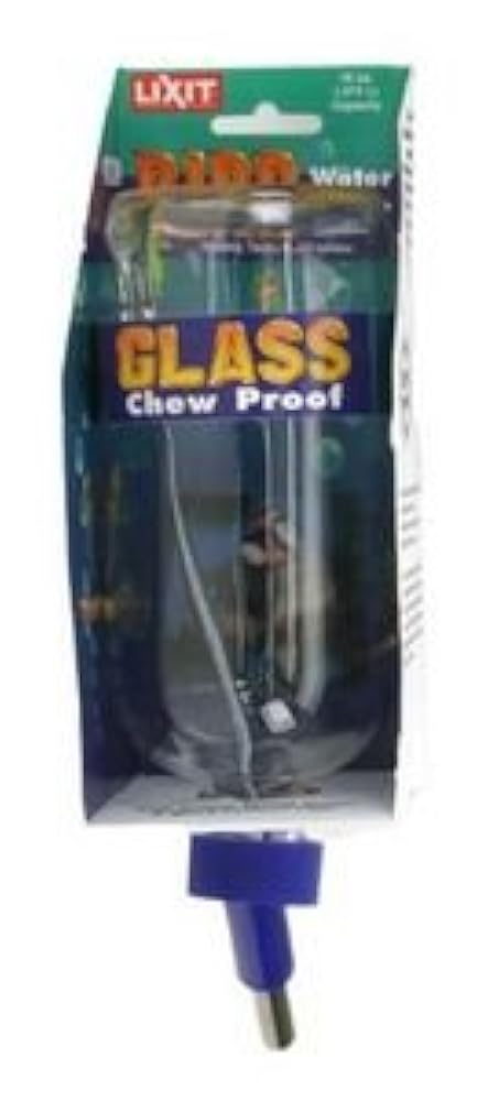 Lixit Glas Wasser Flasche (16 Oz)