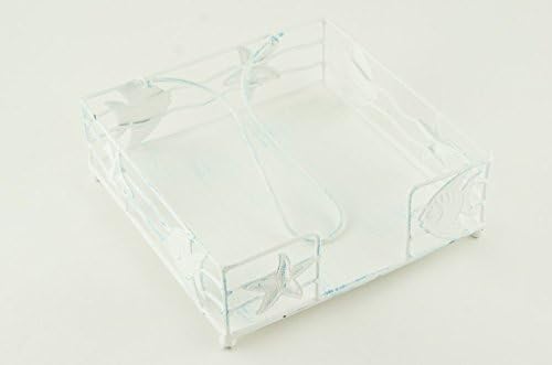SA6 NAPKIN HOLDER MATT WHITE 19x19CM
