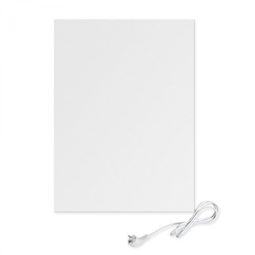 Viesta H400 Infrarotheizung Carbon Crystal (neueste Technologie) Heizpaneel Heizkörper Heizung heating panel ultraflache Wandheizung Weiß – 400 Watt - 2