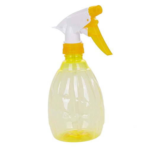 Preisvergleich Produktbild Cikuso 500ML Leere Kunststoff Spruehflasche Bewaesserung Reinigungs Garten Sprayer (Gelb)