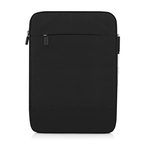 Incipio Asher vertikale Tasche für Microsoft Surface 3 - von Microsoft zertifizierte Nylon-Schutztasche inkl. Außentasche - schwarz