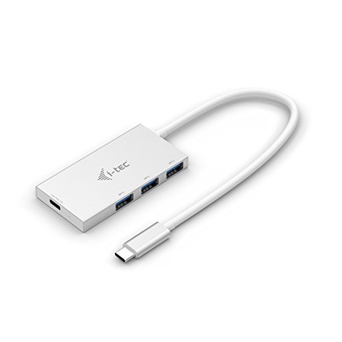 i-tec USB-C 3-port HUB, 3x USB 3.0, 1x USB-C Power, silber
