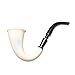 Produktbild Tabakpfeife Attrappe Elfenbein Pfeife 17 cm Detektiv Pfeife Knösel Rauchpfeife Pipe Tabak Pfeife