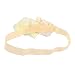 Baby Girl Flower Headband Hair Band Photography Headwear (Ivory)