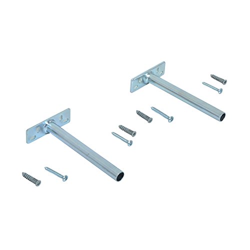 HOMCOM® Wandboard Wandregal Hängeregal mit Schublade Regal Ablage, MDF, Weiß, W80 x D25 x H5cm - 8