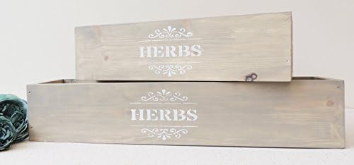 wood planters, herb window box, wooden plant pot, indoor garden, grow your own, gift for her, gardener gift, herb garden, mothers day,