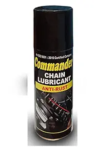 Viewersindia Chain Lube Spray 150 ml|Long Lasting Lubricant for Bikes, Motorbikes, Cars | Protects all types of Chain.