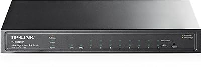 TP-Link TL-SG2210P Switch PoE Administrable 8 Ports Gigabit (8 Ports PoE, 2 Ports SFP, Bureau)