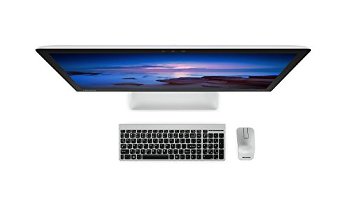 Lenovo ideacentre AIO 910 68,58cm (27 Zoll Full HD) All-in-One Desktop PC (Intel Core i5-6400T Quad-Core, 2,8GHz, 16GB RAM, 1TB HDD + 128GB SSD, NVIDIA GeForce GT940A 2 GB, Touchscreen, Windows 10 Home) silber - 3