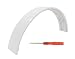 Produktbild Replacement Headband Rubber Cushion Pad Repair Parts For Beats by Dr. Dre Solo HD On-Ear Headphones (Weiß)