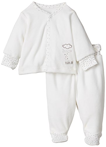 Absorba Boutique Baby Boys Premiers Jours Full Clothing Set, Off-White (ecru 11), 0-3 Months (Manufacturer size: 0M)