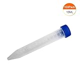 2ML 500PCS Non-fuite PP Tube Centrifugeuse Fond Rond Conique Avec Graduée Marques Snap Cap Pour L'analyse Inorganique Chimie Organique Expériences