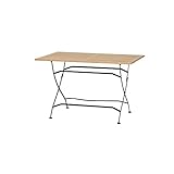 Klapptisch Peru II, 120x80cm Siena Garden Klapptisch Peru II, 120x80cm, Gestell: Stahl, pulverbeschichtet in schwarz, Tischplatte: Teakholz, FSC Mix