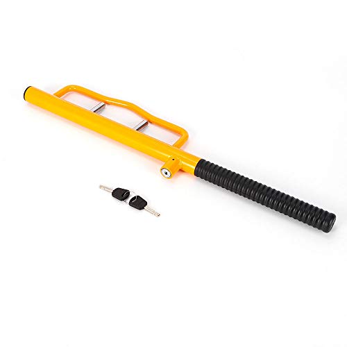 Preisvergleich Produktbild SHIOUCY Lenkradsperre Carlok Auto Diebstahlsicherung Lenkradkralle Absperrstange (Gelb)