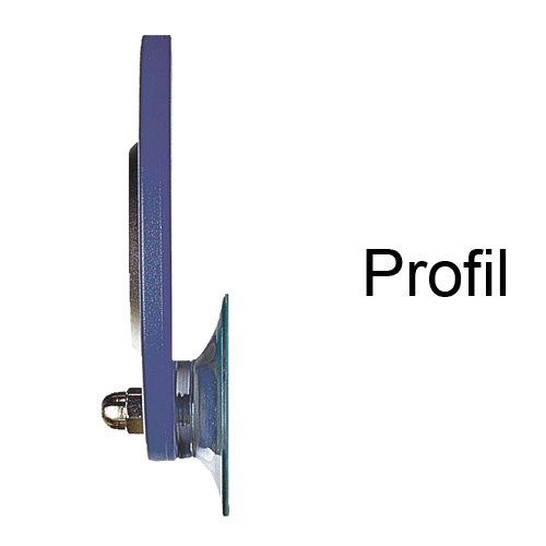 OFFORM Badezimmerspiegeluhr STICKY Ø 70 mm blau Nr.4780 - 2