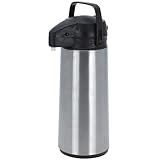 Recipiente transportable que mantiene la bebida caliente o fría. Tapón con pulsador dosificad Perfecto para salidas, camping, en la oficina o escuela. Permite una larga conservación térmica, de hasta 24 horas. 1.9L de capacidad.
