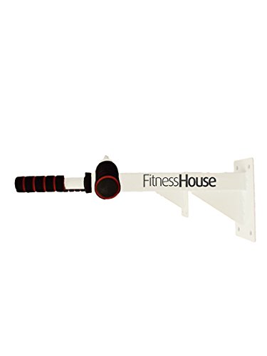 Fitness House Erwachsene Chin Up Bar FH Traktion Bar Klimmzugstange Wandmontage, White, One Size - 5