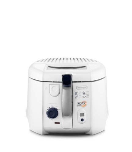 DeLonghi 551999 F 28533 Friteuse rotoFry, weiß
