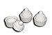 Produktbild Cup Cake Dose Mini Muffin Dose aus Keramik / 3er Set / Durchmesser 5,5 cm Höhe 5 cm / Farbe weiß