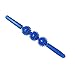 Produktbild Salon Styler Haarbürsten Igelball Trigger Point Muscle Therapie Stick Roller – Athletic Muskel Körper Therapie Roller – Manuelle Massage Werkzeug für Wunde Muskeln/Lösen Krämpfe, blau
