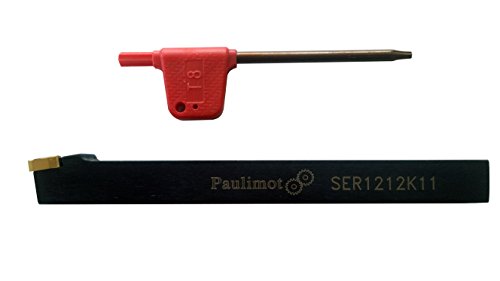 PAULIMOT Drehstahl für metrische Außengewinde mit Wendeplatte 12 x 12 mm SER1212K11 - 2