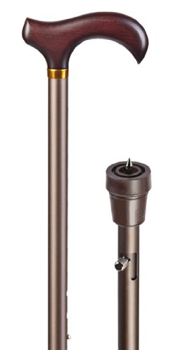 Preisvergleich Produktbild Gehstock mit Spike in bronze