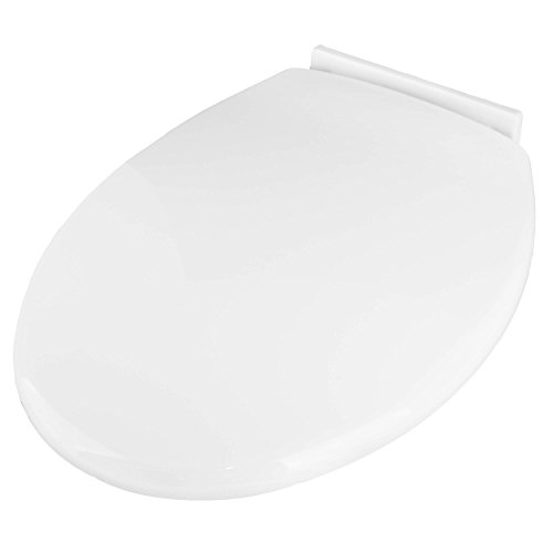 VILSTEIN© WC-Sitz mit Absenkautomatik, WC Deckel Toilettendeckel, Antibakteriell beschichtet, Soft-Close für Sitz und Deckel, inkl. Universal Befestigungs-Set, weiß, VS-ZT13V2 - 2
