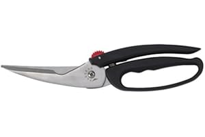 PADERNO 18263–00 Ciseaux à volaille avec poignée Cigogne, en Acier Inoxydable