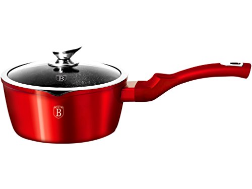Berlinger HausSaucepan 16 cm Bordeaux Metallic Line BH-1525N