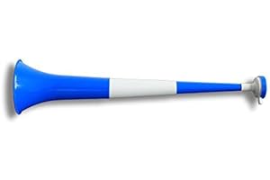 FAN-O-MENAL Vuvuzela Horn Fan-Trompete Fussball versch. Länderfarben - Gesamtlänge ca. 55cm - 4teilig Argentinien