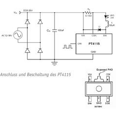 10 x PT4115 Step-Down-LED-Leistungstreiber - 2