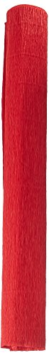 Makro Paper fcp-rd/600319 carta crespa 50 x 250 cm - 10 pezzi - rosso