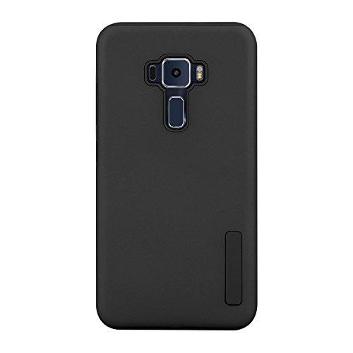Asus ZenFone 3 ZE520KL Funda  Funda Protectora del H  brido de Doble Capa en Duro PC   TPU Silicona Absorci  n de Impacto y Anti-Ara  azos para Asus ZenFone 3 ZE520KL 5 2  2016  Negro