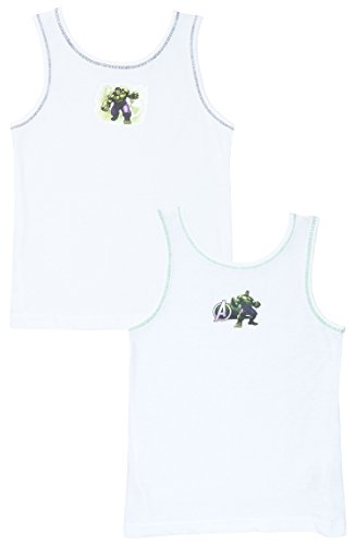Pack of 2 Marvel Avengers Cotton Vests - 3-4 Years / 104 cm