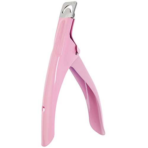 Professional Manicure Tool False Nail Clipper / Edge Cutter Tips In Pink By VAGA