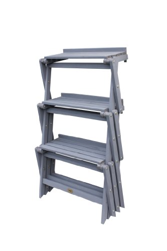 Habau Blumentreppe, klein, Grau, 60 x 70 x 71 cm - 3