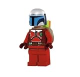 LEGO Star Wars - Minifigur Jango Fett mit Weihnachtsmann Kleidung - Star Wars