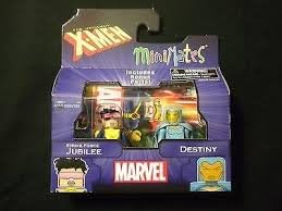 Minimates uncanny x-men series 60 exclusive - strike force Jubilee and Destiny Variant Set
